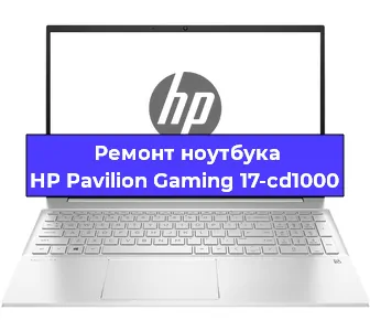 Замена hdd на ssd на ноутбуке HP Pavilion Gaming 17-cd1000 в Москве